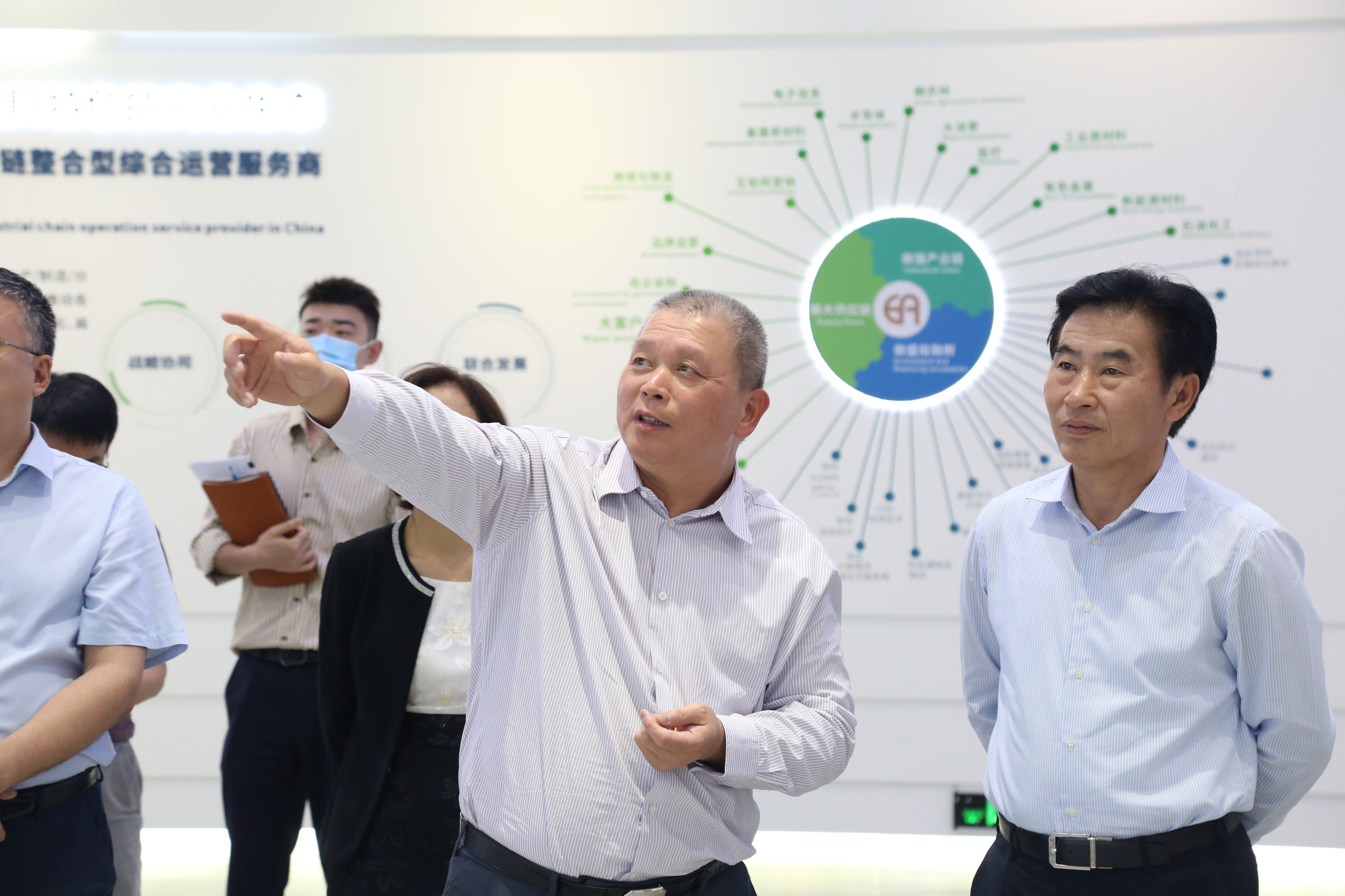 深圳市国资委向导一行莅临尊龙凯时调研交流，助力新能源工业全球化结构