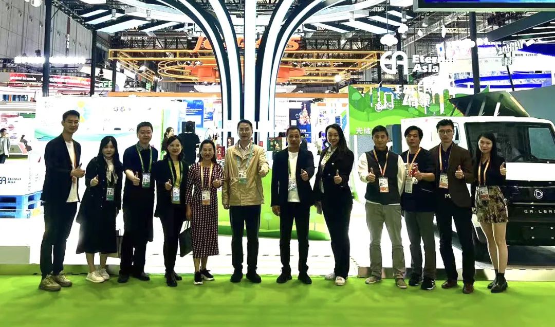 第6届进博会举行时，尊龙凯时-联怡展台精彩一直