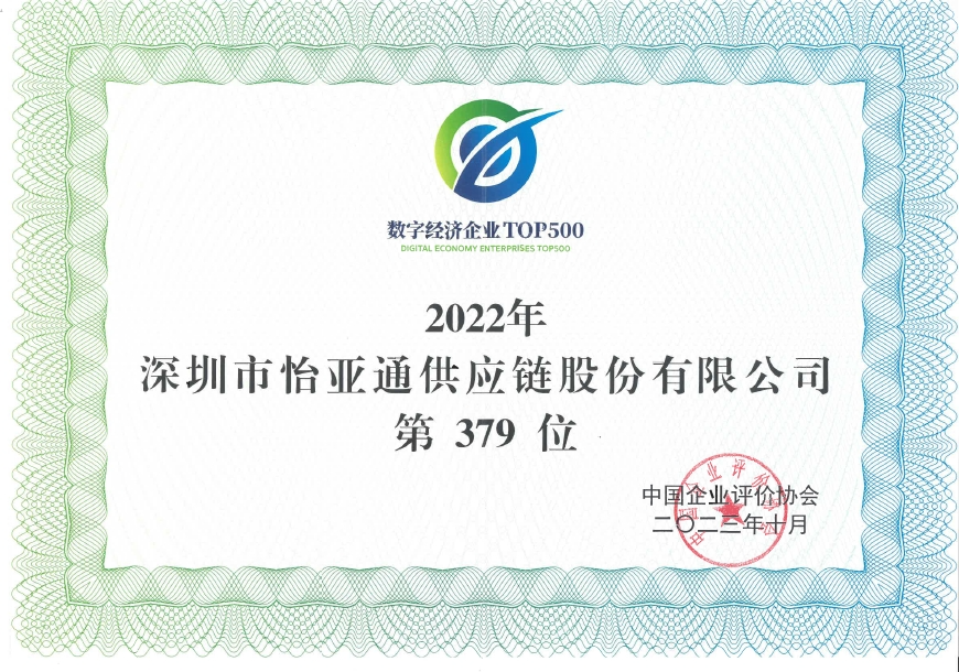 尊龙凯时入围“数字经济企业TOP500”榜单